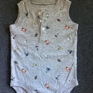 Summer baby onesie